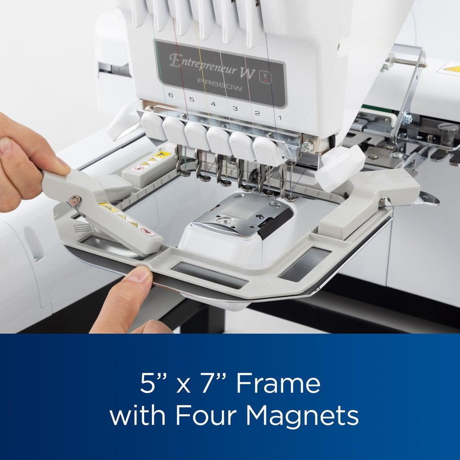 Brother PRVMFL Single Flash Frame "L" Clamp Magnetic Hoop
