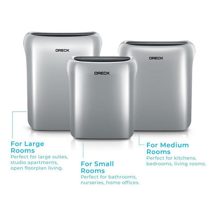ORECK AIR RESPONSE AIR PURIFIER - SMALL