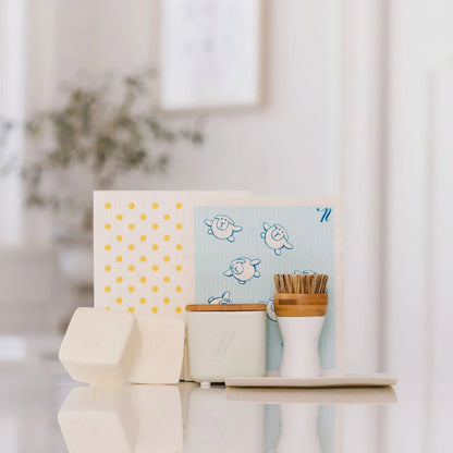 Swedish Dishcloths 3 Pack Anti-Bacterial Cleaning Cloths