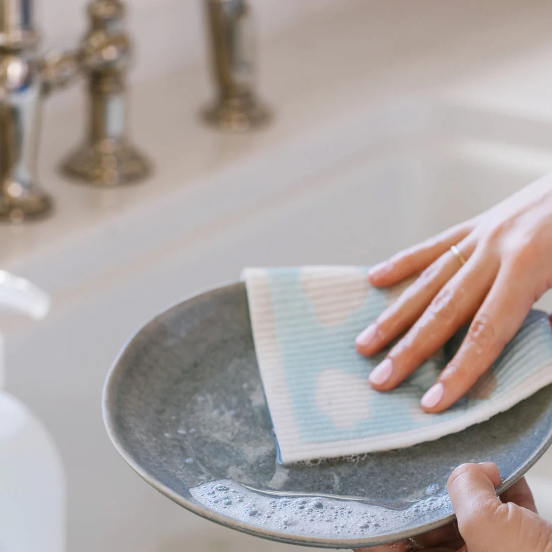 Swedish Dishcloths 3 Pack Anti-Bacterial Cleaning Cloths