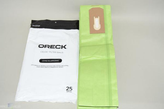 Oreck Commercial Upright Vacuum Bags AK12125 (Replacements for PK800025DW)