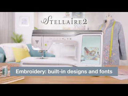 Stellaire2 XJ2 Disney Combo Sewing and Embroidery Machine