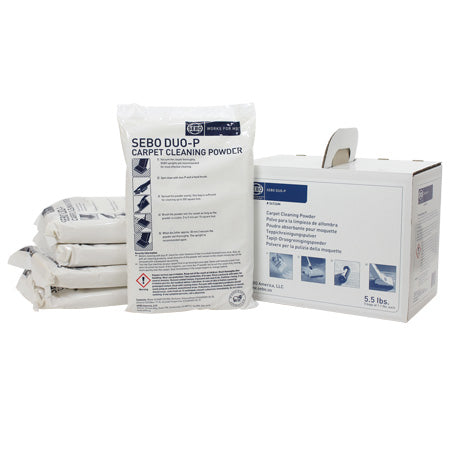 DUO-P Cleaning Powder, Refill Box (five 1.1 lb bags)
