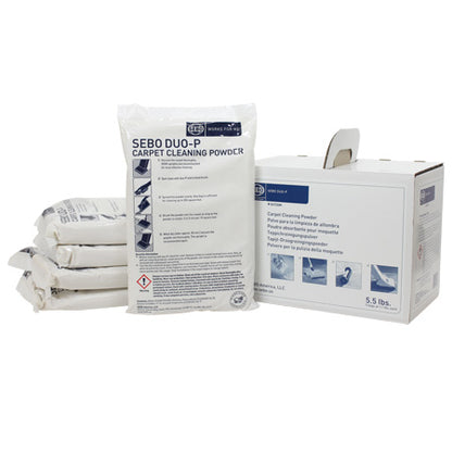 DUO-P Cleaning Powder, Refill Box (five 1.1 lb bags)