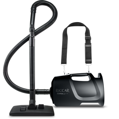 SupraQuik Portable Canister Vacuum With Shoulder Strap