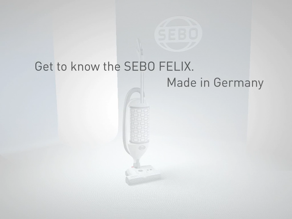 SEBO FELIX UPRIGHT VACUUM CLEANER